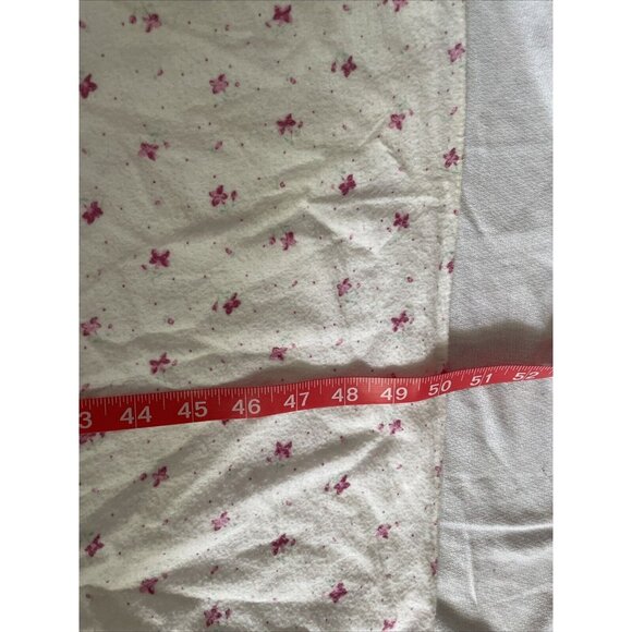 Vintage Country Craft Floral Cotton Nightgown With Pink Accents Long Sleeve Size - Picture 10 of 10
